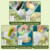 Multifunction Vegetable Cutter, Knives & Cutting Board, Chase Value, Chase Value