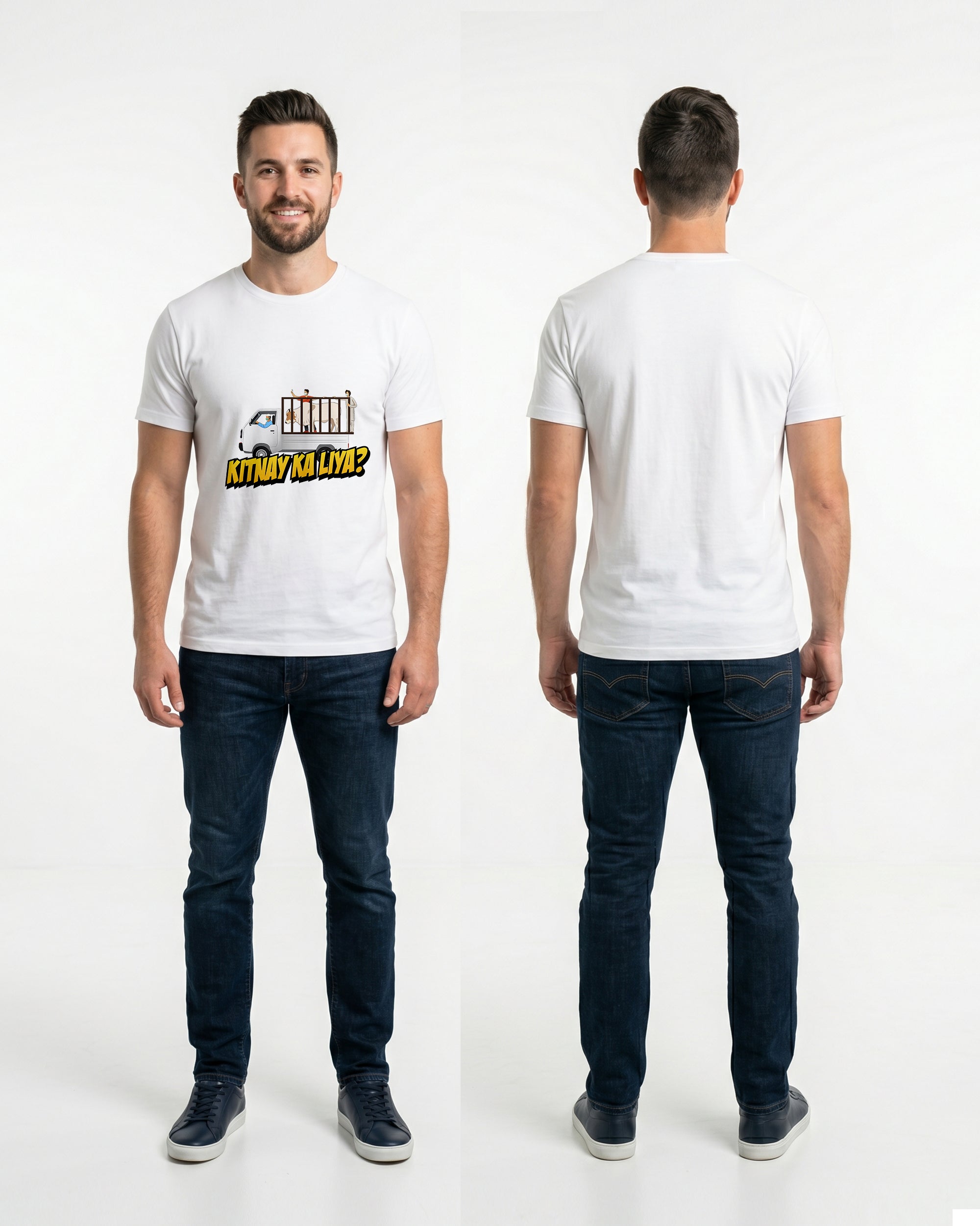 Valuable Men's Half Sleeves Printed T-shirt, Men's T-Shirts & Polos, Valuables, Chase Value