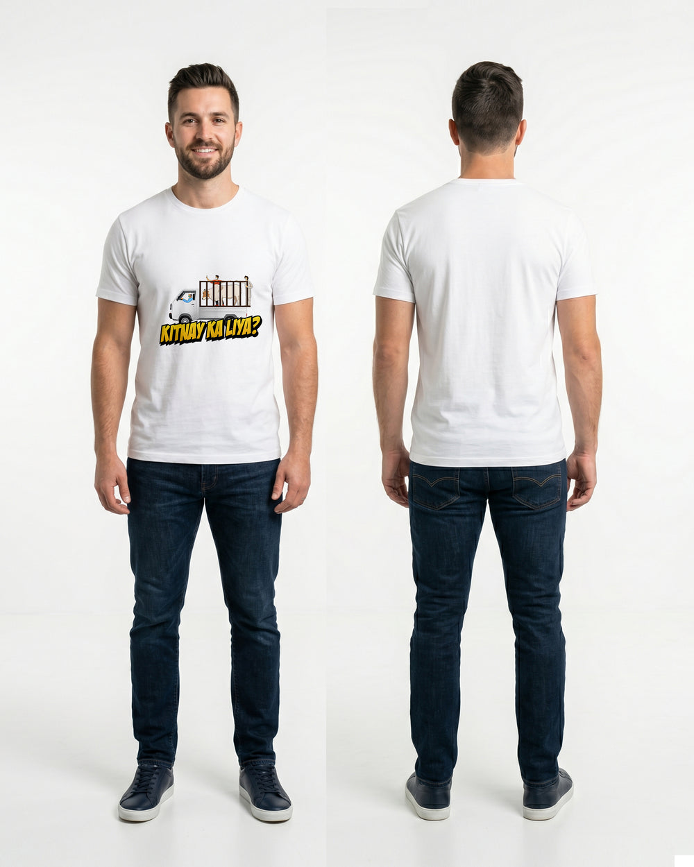 Valuable Men's Half Sleeves Printed T-shirt, Men's T-Shirts & Polos, Valuables, Chase Value