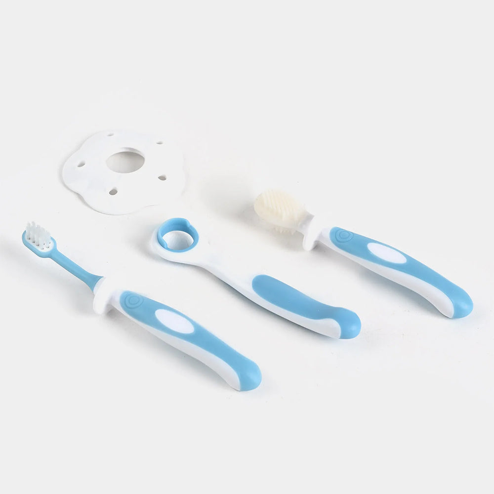 Cuddles First tooth brush and Oral hygiene set - Blue, Feeding Supplies, Cuddles, Chase Value