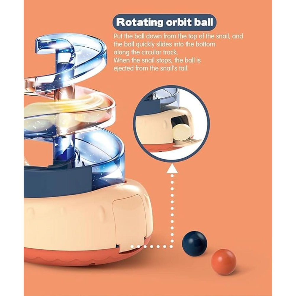 Battery Operated Orbit Snail & Ball With Light & Music, Musical Toys, Chase Value, Chase Value