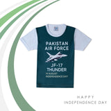 Valuable Boys Half Sleeves Azadi T-Shirt - Dark Green, Boys T-Shirts, Valuable, Chase Value