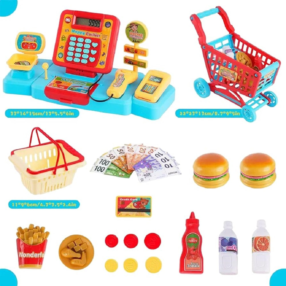 Supermarket Cash Register with Calculator, Educational Toys, Chase Value, Chase Value