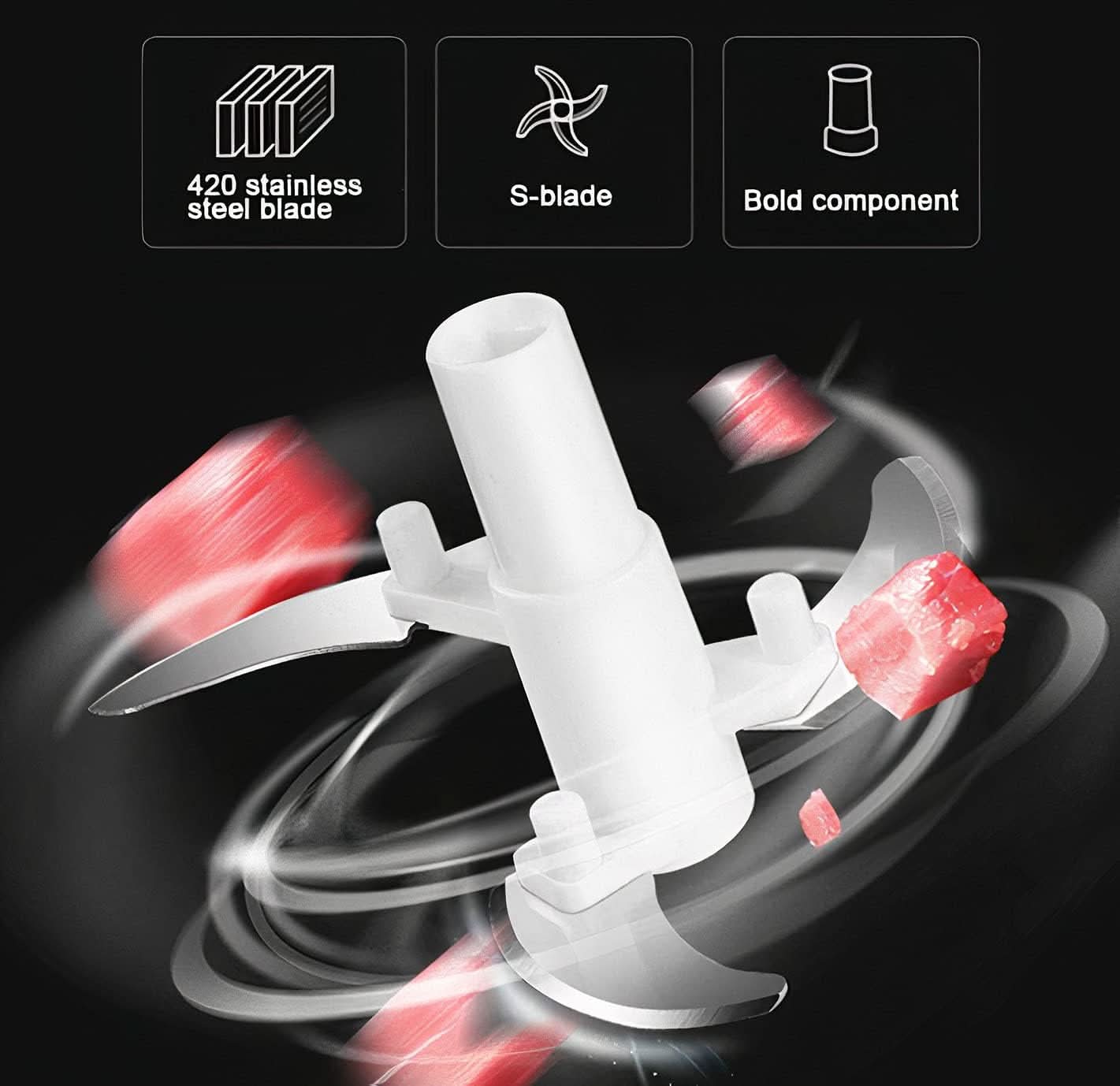 Manual Food Chopper - Spin & Chopper - 500Ml, Chopper, Chase Value, Chase Value