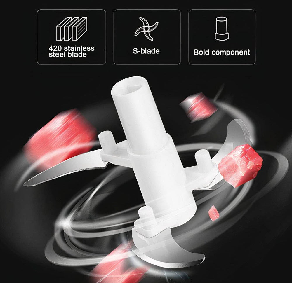 Manual Food Chopper - Spin & Chopper - 500Ml, Chopper, Chase Value, Chase Value