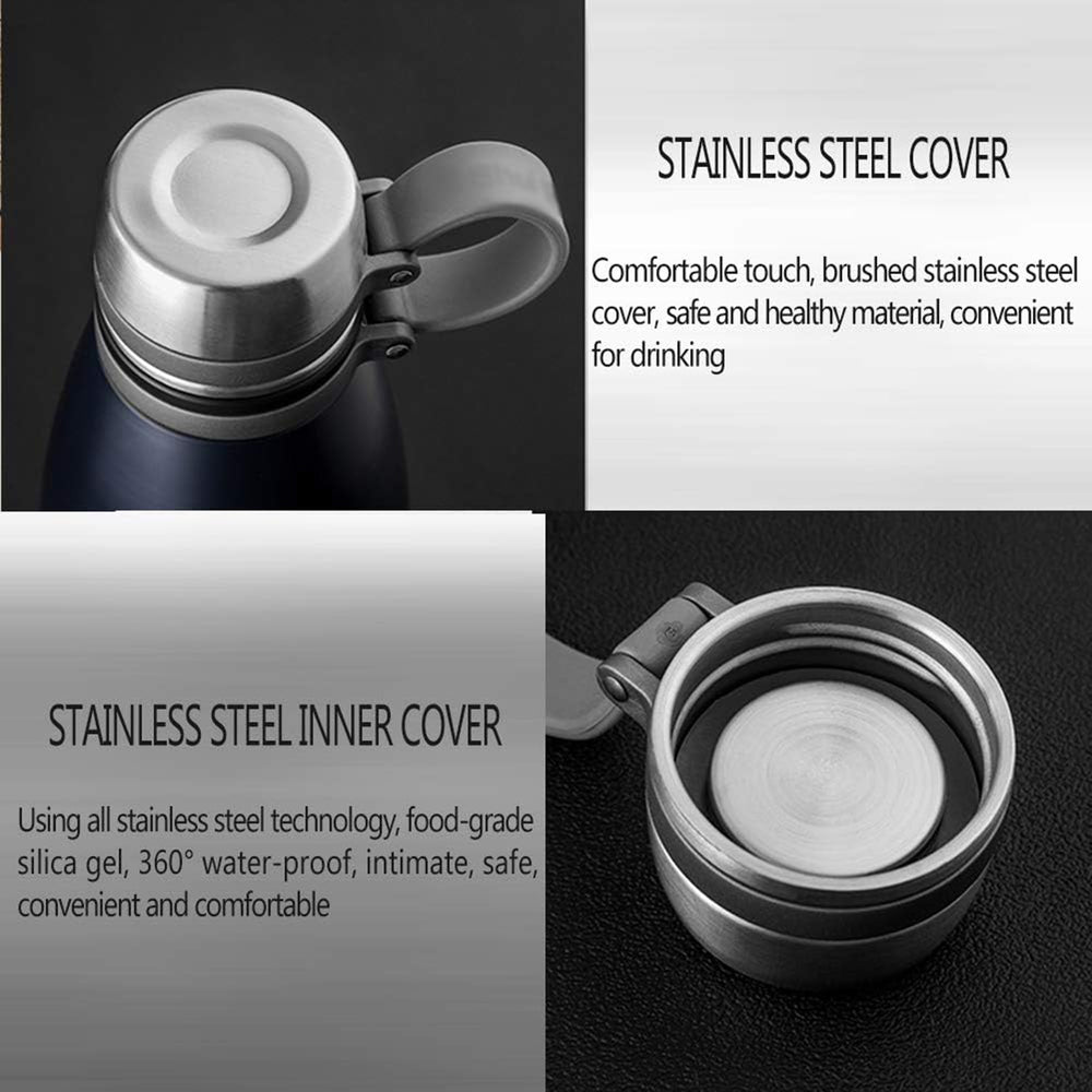 Stainless Steel Vacuum Insulated Flask - 1100ML, Water Bottle, Chase Value, Chase Value