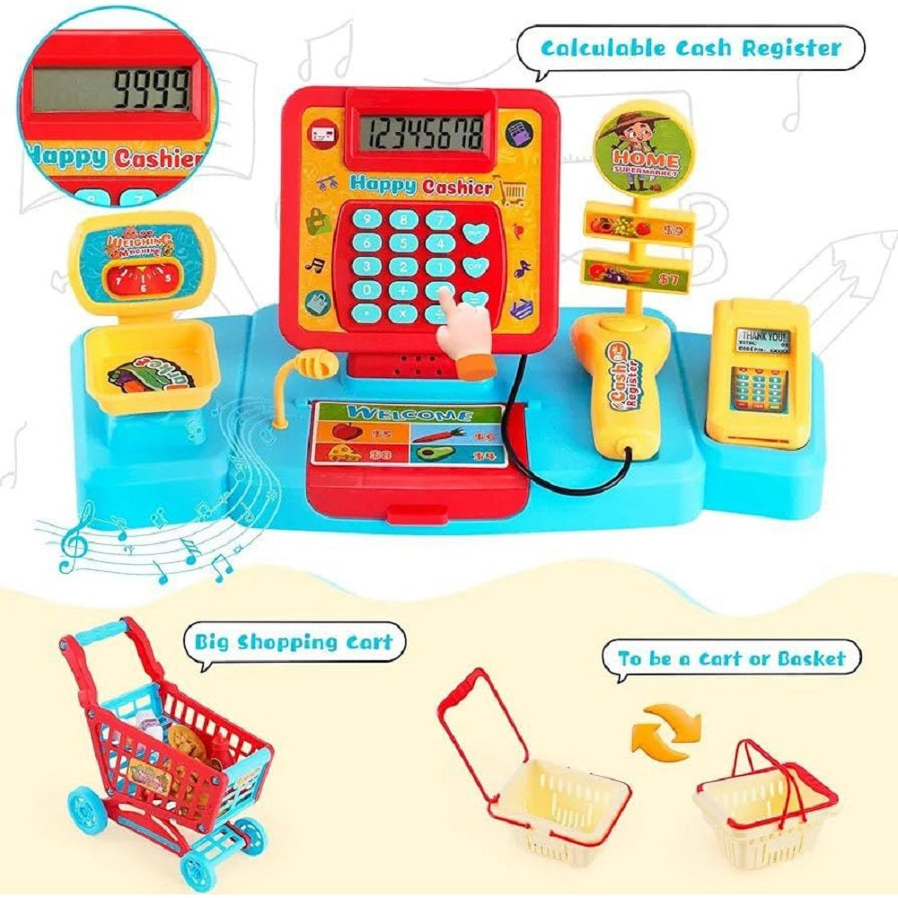 Supermarket Cash Register with Calculator, Educational Toys, Chase Value, Chase Value