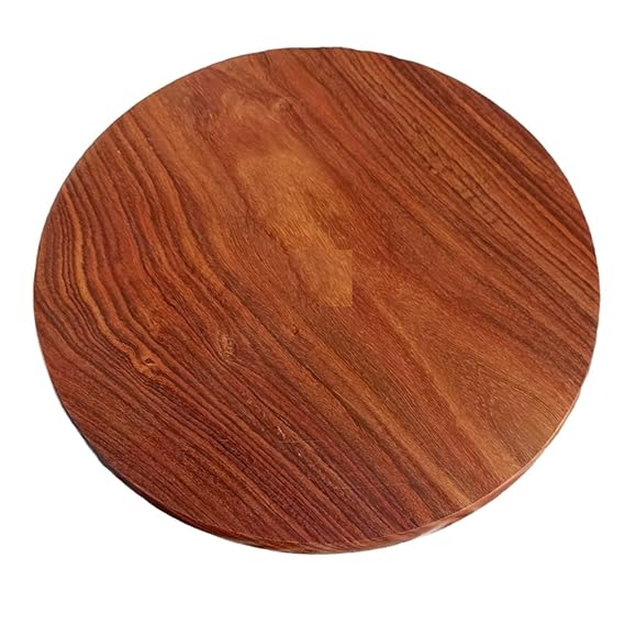 Thick wooden Shinning Brown Sheesham Chakla Patla with - Fawn