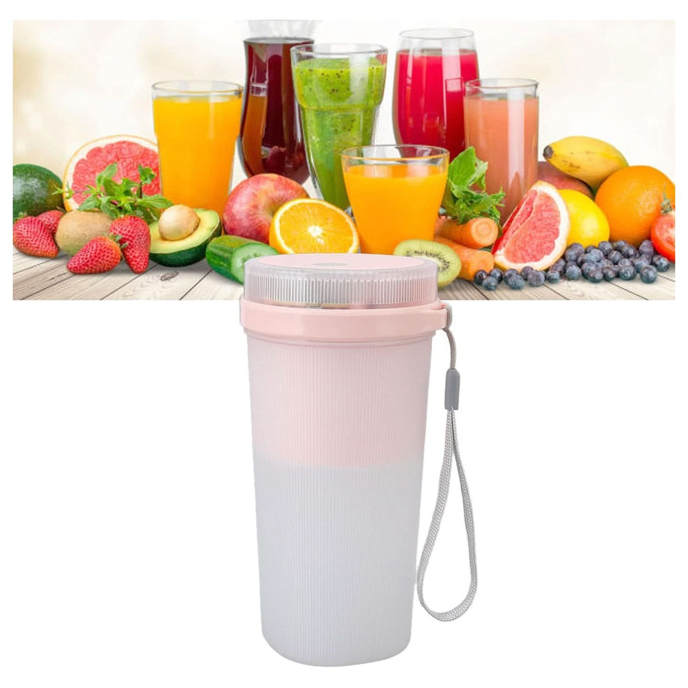 Portable Juicer 300ml - Pink, Juicer Blender & Mixer, Chase Value, Chase Value