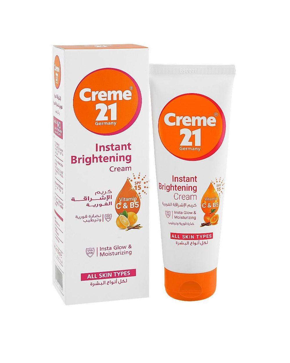 Crème 21 Instant Brightening Cream
