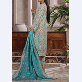 VS AIZA & MOMINA Printed Chikankari Embroidered Unstitched 3Pcs Suit - 239, Women, 3Pcs Shalwar Suit, VS Textile, Chase Value
