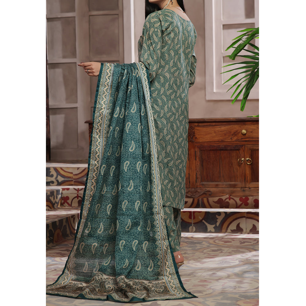 VS AIZA & MOMINA Printed Chikankari Embroidered Unstitched 3Pcs Suit - 279, Women, 3Pcs Shalwar Suit, VS Textile, Chase Value