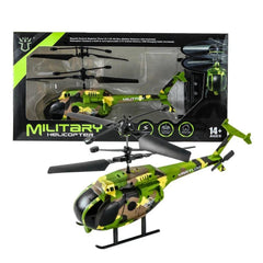 Radio Control Rechargeable Flying Military Helicopter Toy