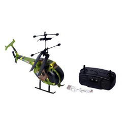 Radio Control Rechargeable Flying Military Helicopter Toy