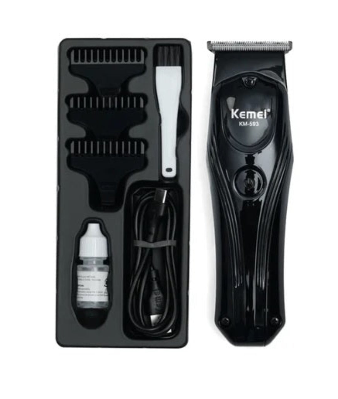 Kemei Trimmer KM-593, Shaver & Trimmers, Kemei, Chase Value