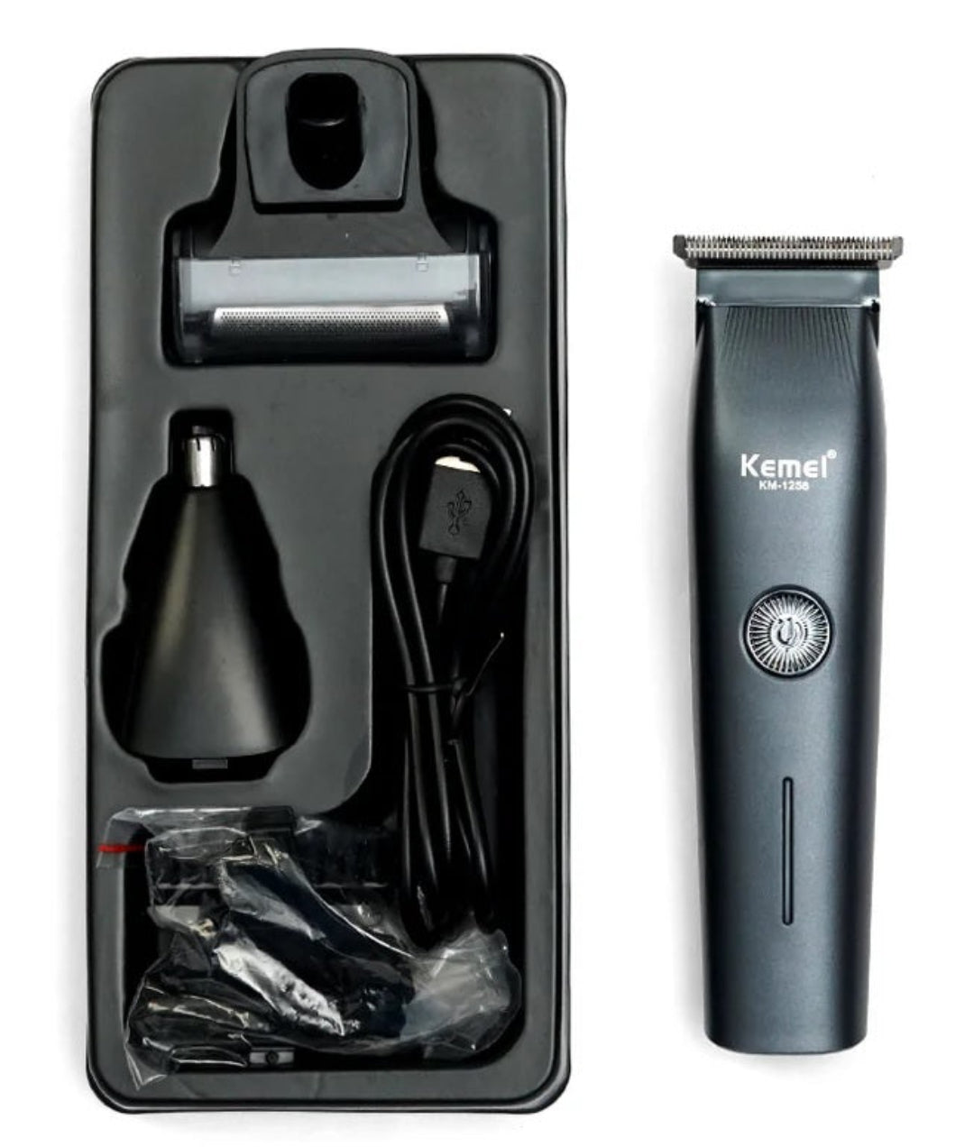 Kemei Grooming Kit 3 in 1 KM-1258, Shaver & Trimmers, Kemei, Chase Value