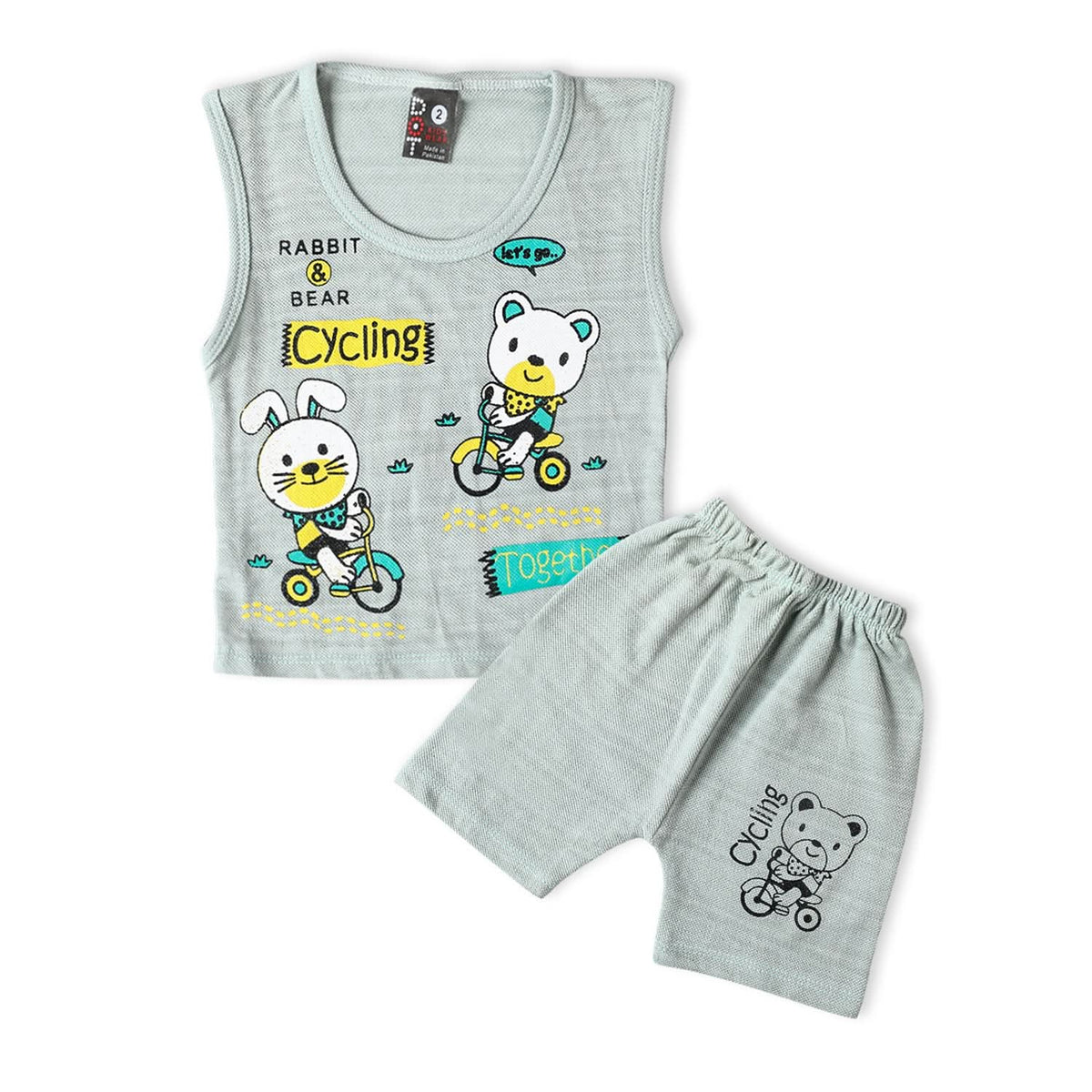 Newborn Boys Sando Suits - Sea Green, Newborn Boys Sets & Suits, Chase Value, Chase Value