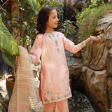 Eminent Girls Embroidered 3Pcs Shalwar Suit - Peach, Girls Shalwar Kameez, Eminent, Chase Value