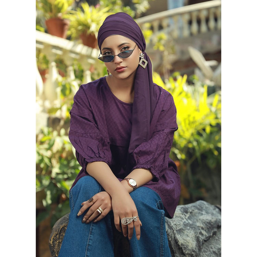 Eminent Women's Western Top - Purple, Women T-Shirts & Tops, Eminent, Chase Value