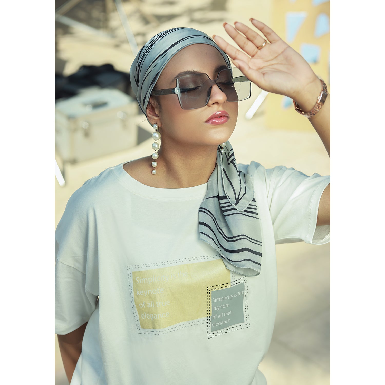 Eminent Women's Half Sleeves T-Shirt - Off White, Women T-Shirts & Tops, Eminent, Chase Value