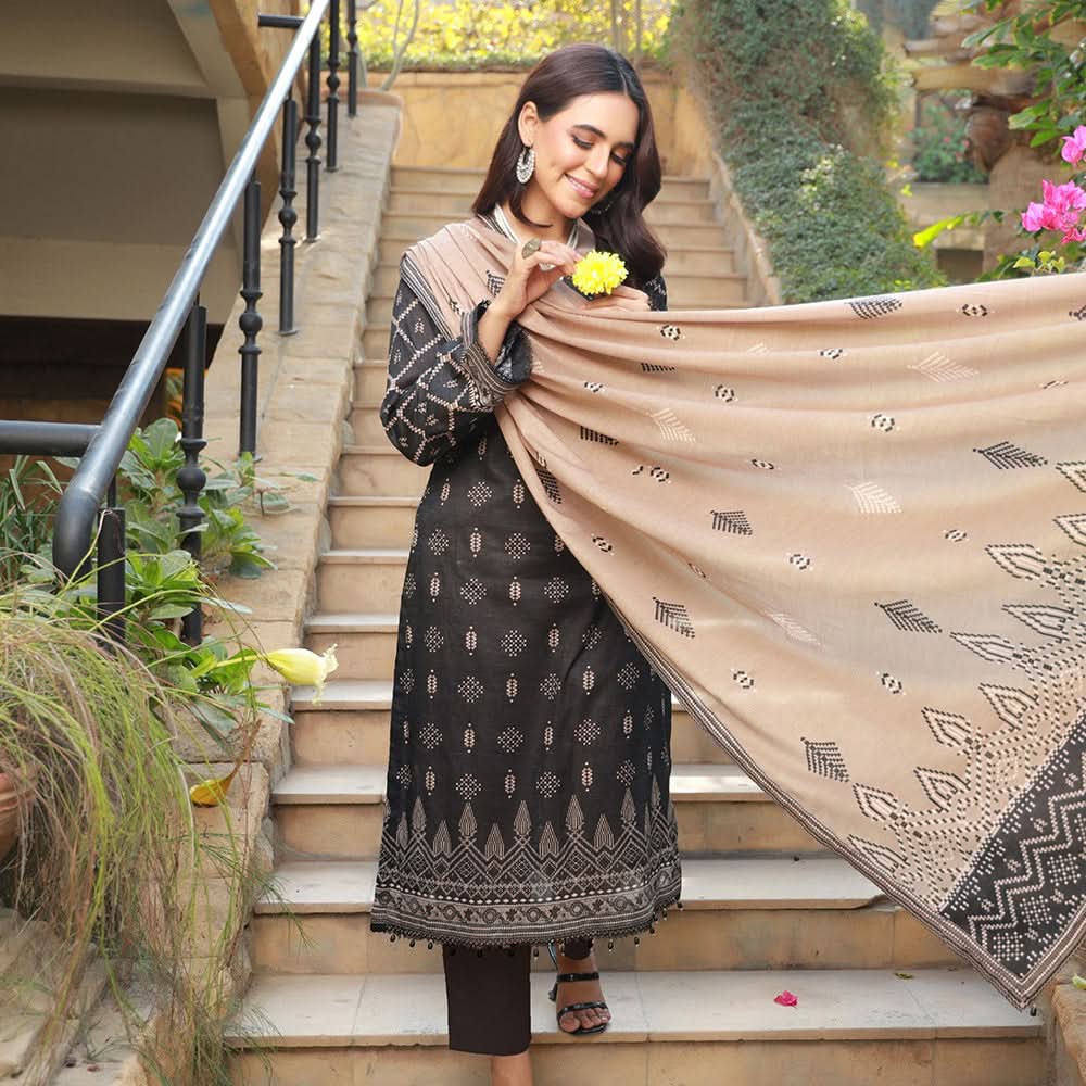 Schick Dr Print Lawn Unstitched 3Pcs Suit - 6, Women, 3Pcs Shalwar Suit, Mi Creation, Chase Value