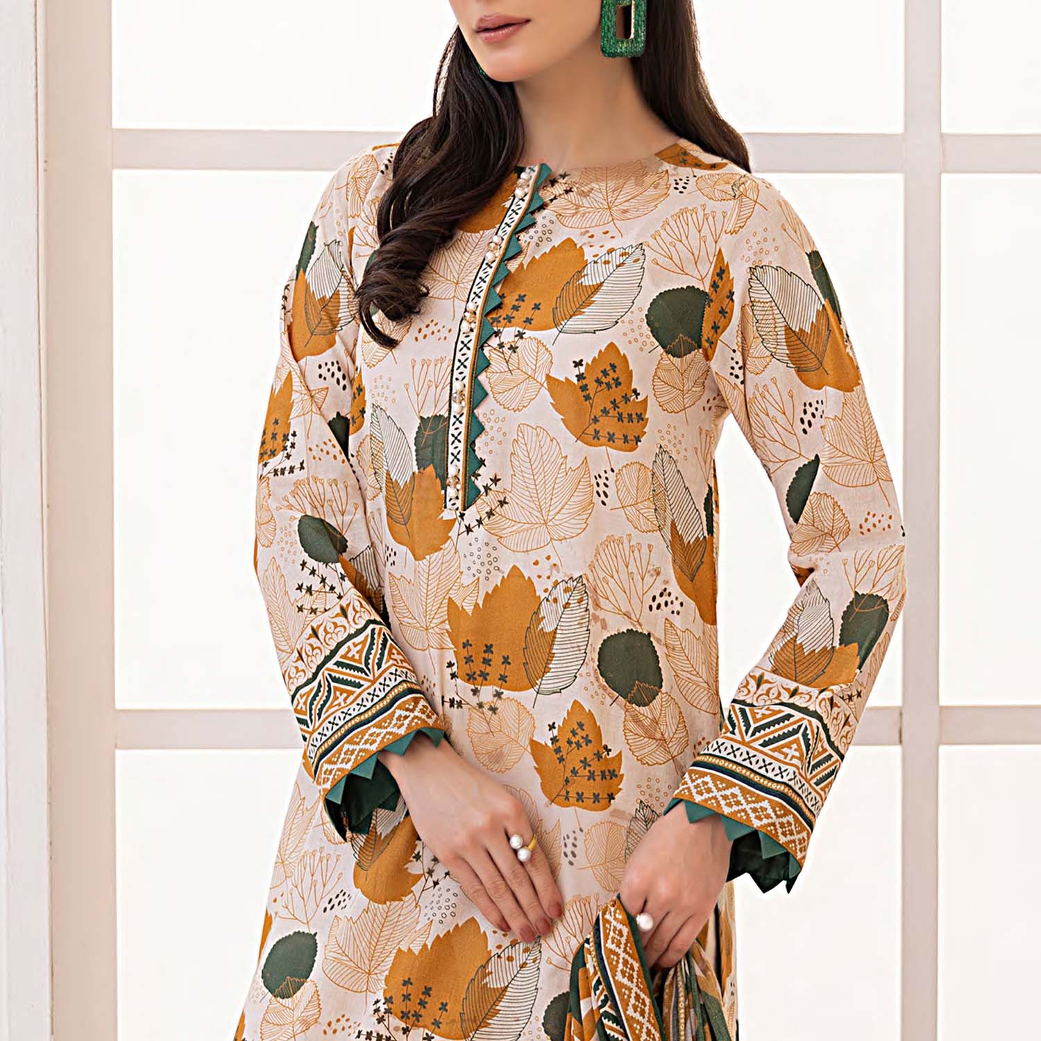 SANA & SARA ESHAAL By Salitex Lawn Printed Unstitched 3Pcs Suit - 81, Women, 3Pcs Shalwar Suit, Salitex, Chase Value
