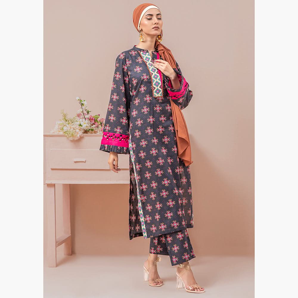 Eminent Women's Digital Printed Lawn Unstitched 2Pcs Suit, Women, 2Pcs Shalwar Suit, Eminent, Chase Value
