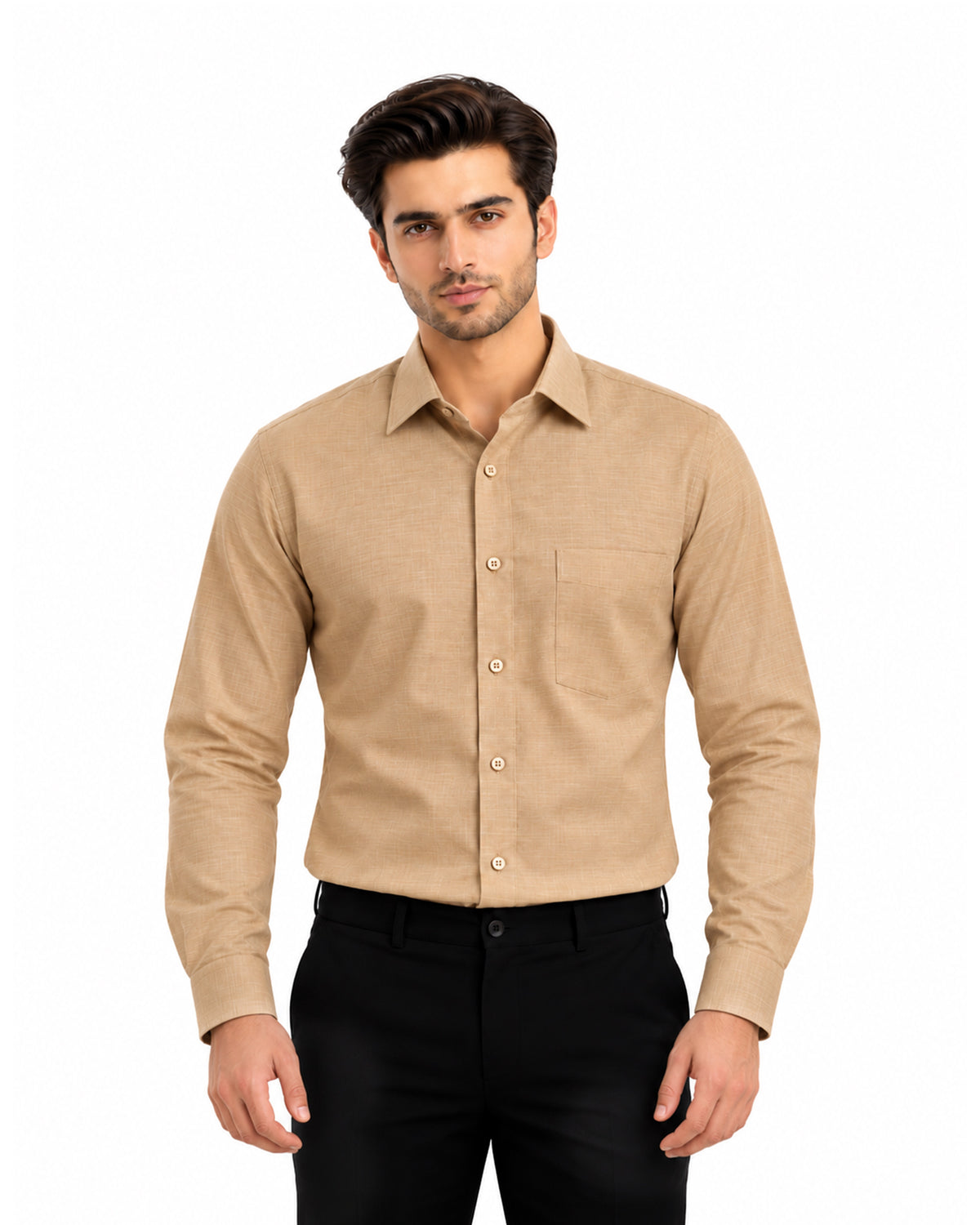 Valuables Men's Chambray Formal Shirt