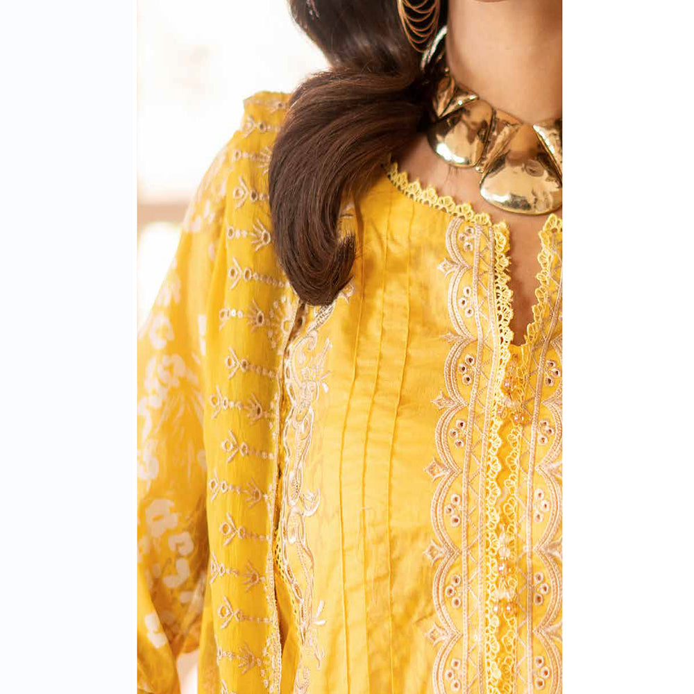 Sunshine Bloom By Al Zohaib Lawn Premium Unstitched 3 Pcs Suit - 6, Women, 3Pcs Shalwar Suit, Al-Zohaib Textiles, Chase Value