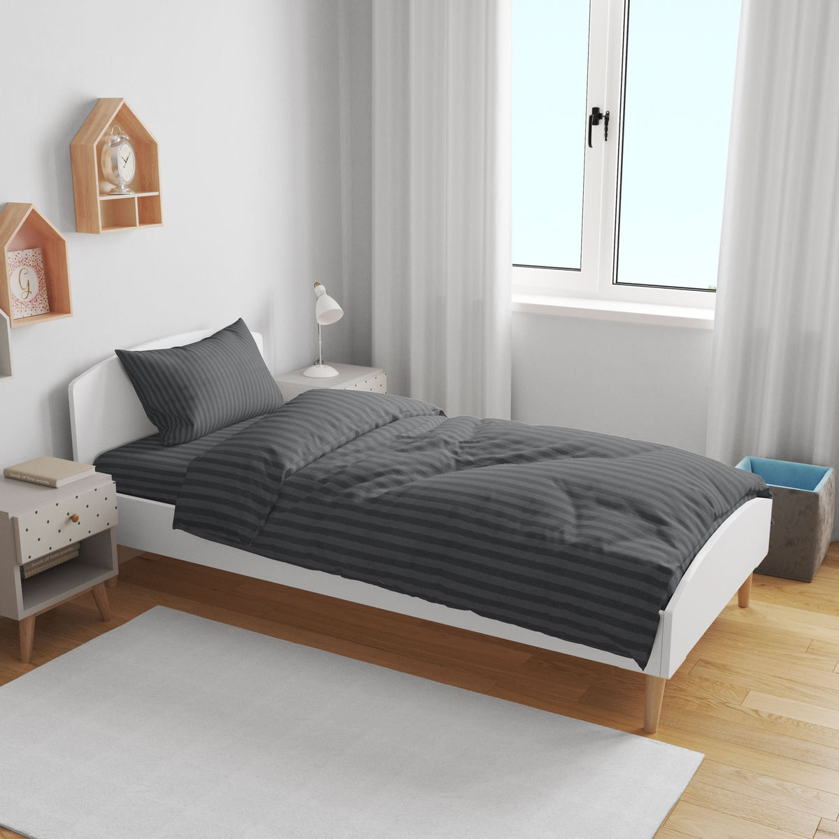 Single Bedsheet 2pcs - N25, Single Size Bed Sheet, Chase Value, Chase Value