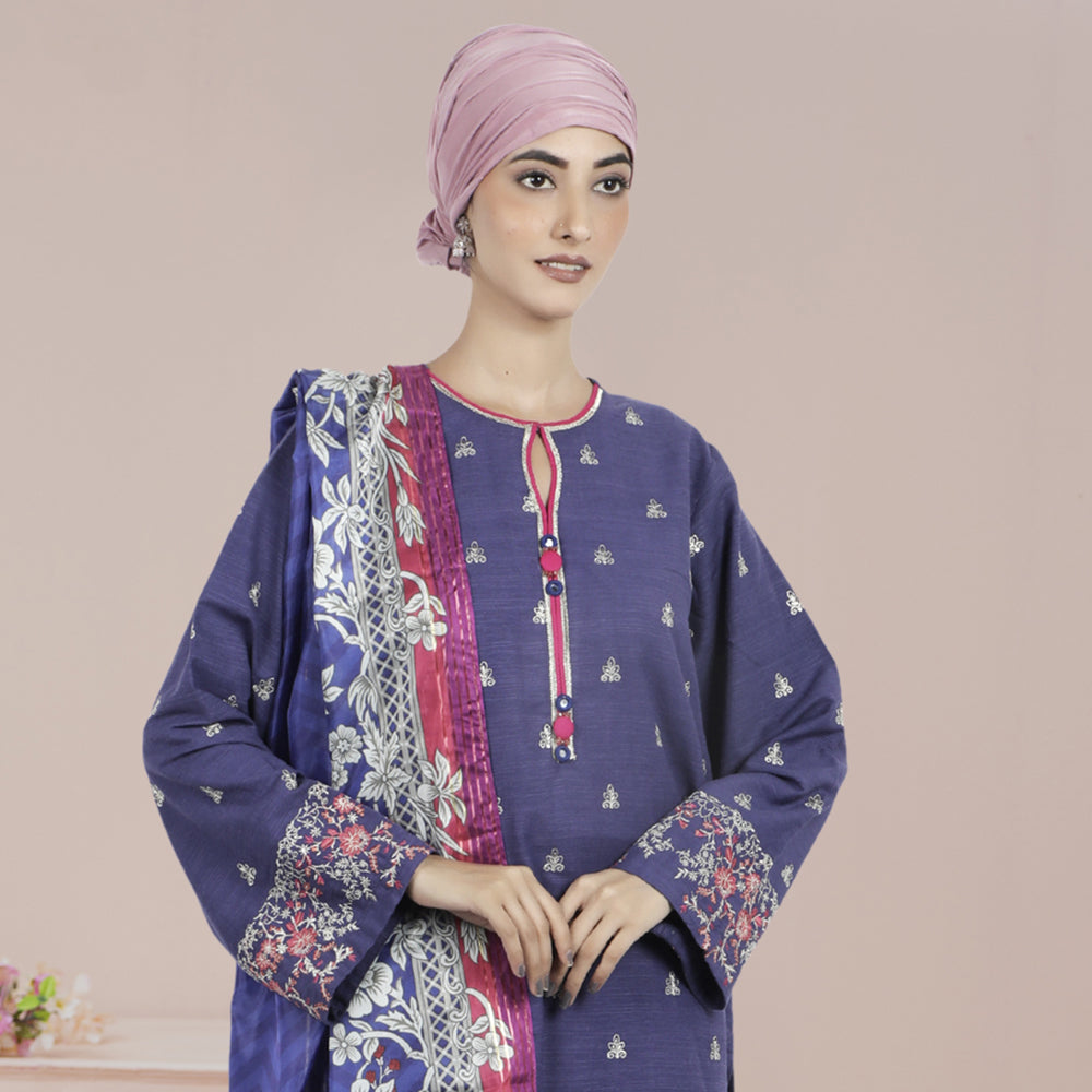 Eminent Women's Un-Stitched 3pcs Suit, Women, 3Pcs Shalwar Suit, Eminent, Chase Value