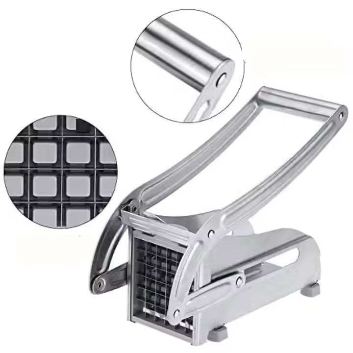Stainless Steel Potato Cutter – French Fries & Chips Slicer, Kitchen Tools, Chase Value, Chase Value