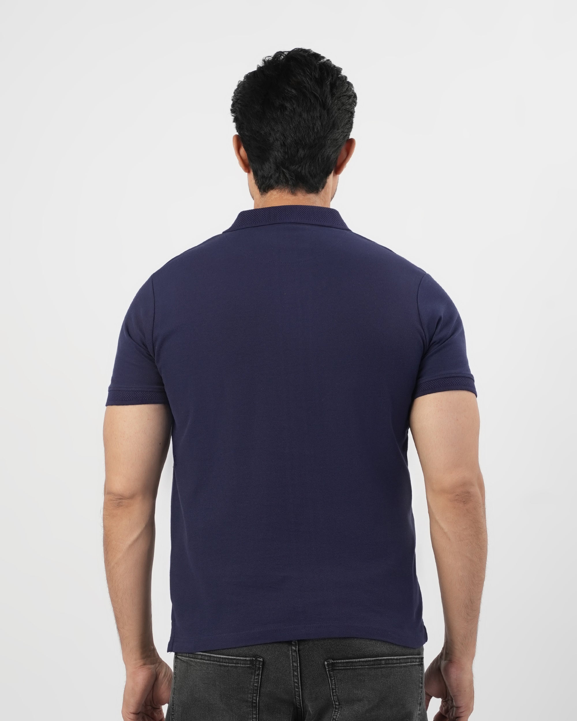 Eminent Men’s Solid Pique Polo T-Shirt
