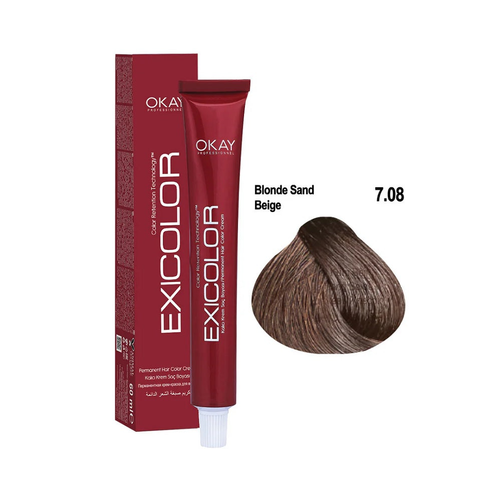 Exicolor Permanent Hair Color Cream 60ml - 39 Shades, Hair Color, Exicolor, Chase Value