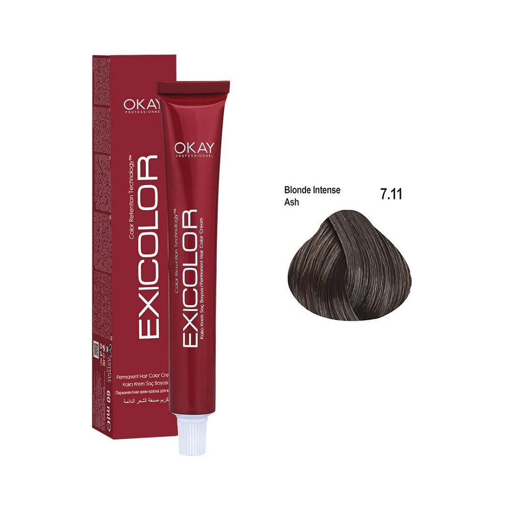 Exicolor Permanent Hair Color Cream 60ml - 39 Shades, Hair Color, Exicolor, Chase Value