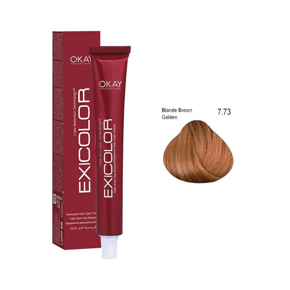 Exicolor Permanent Hair Color Cream 60ml - 39 Shades, Hair Color, Exicolor, Chase Value