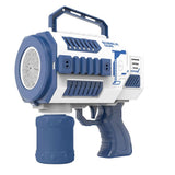 Bubble Gun 12 Hole With 50Ml Bubble Bottle Water - Blue, Weapon Toys, Chase Value, Chase Value