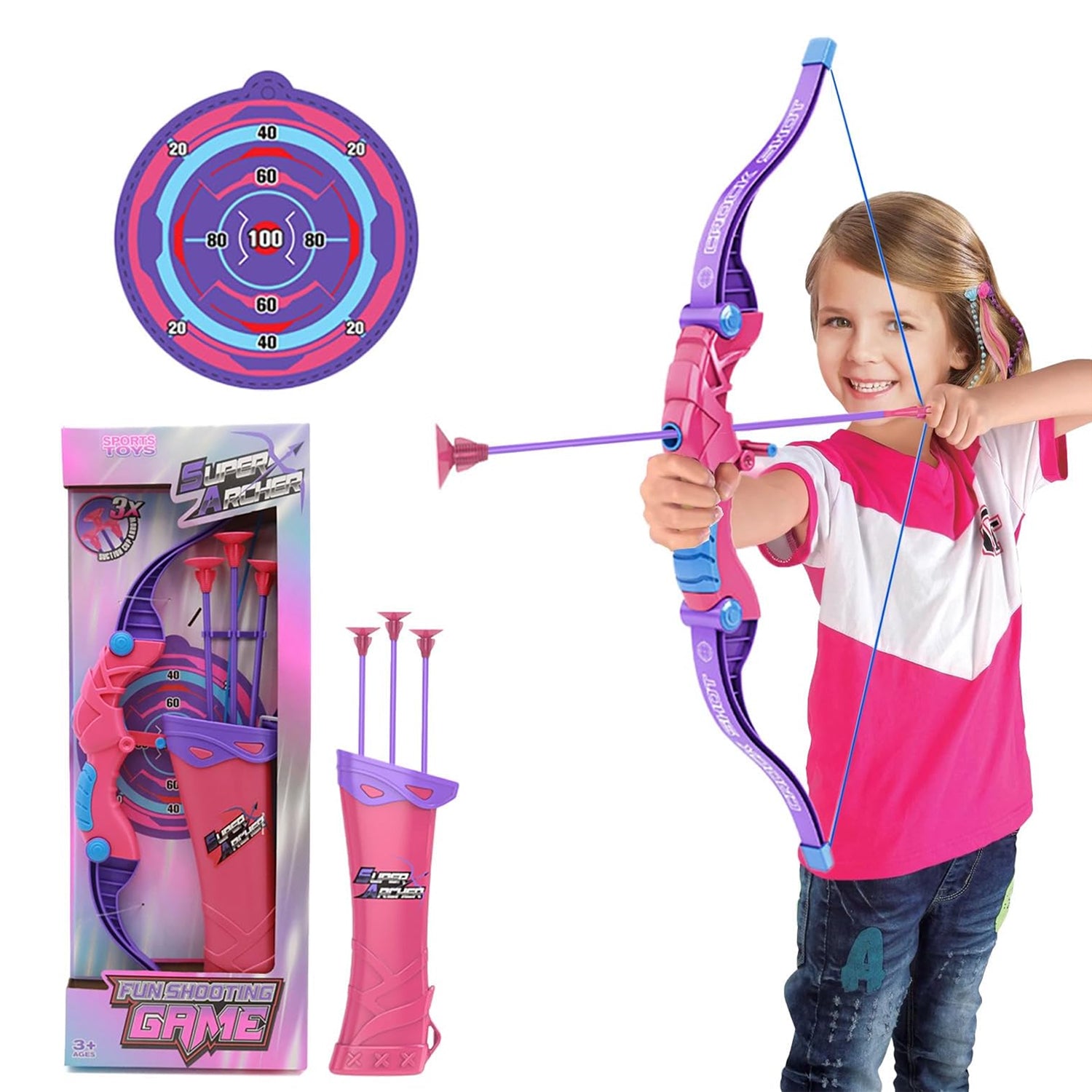 Archery Set & Arrow, Weapon Toys, Chase Value, Chase Value