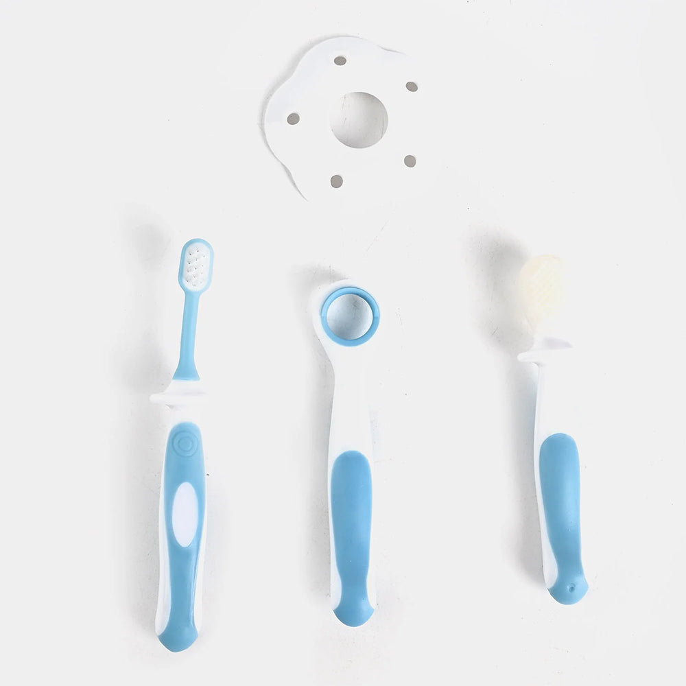 Cuddles First tooth brush and Oral hygiene set - Blue, Feeding Supplies, Cuddles, Chase Value