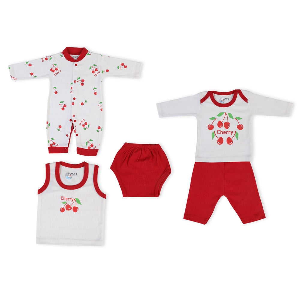 Newborn Gift Cherry Set Pack Of 10, Kids Gift Set, Chase Value, Chase Value