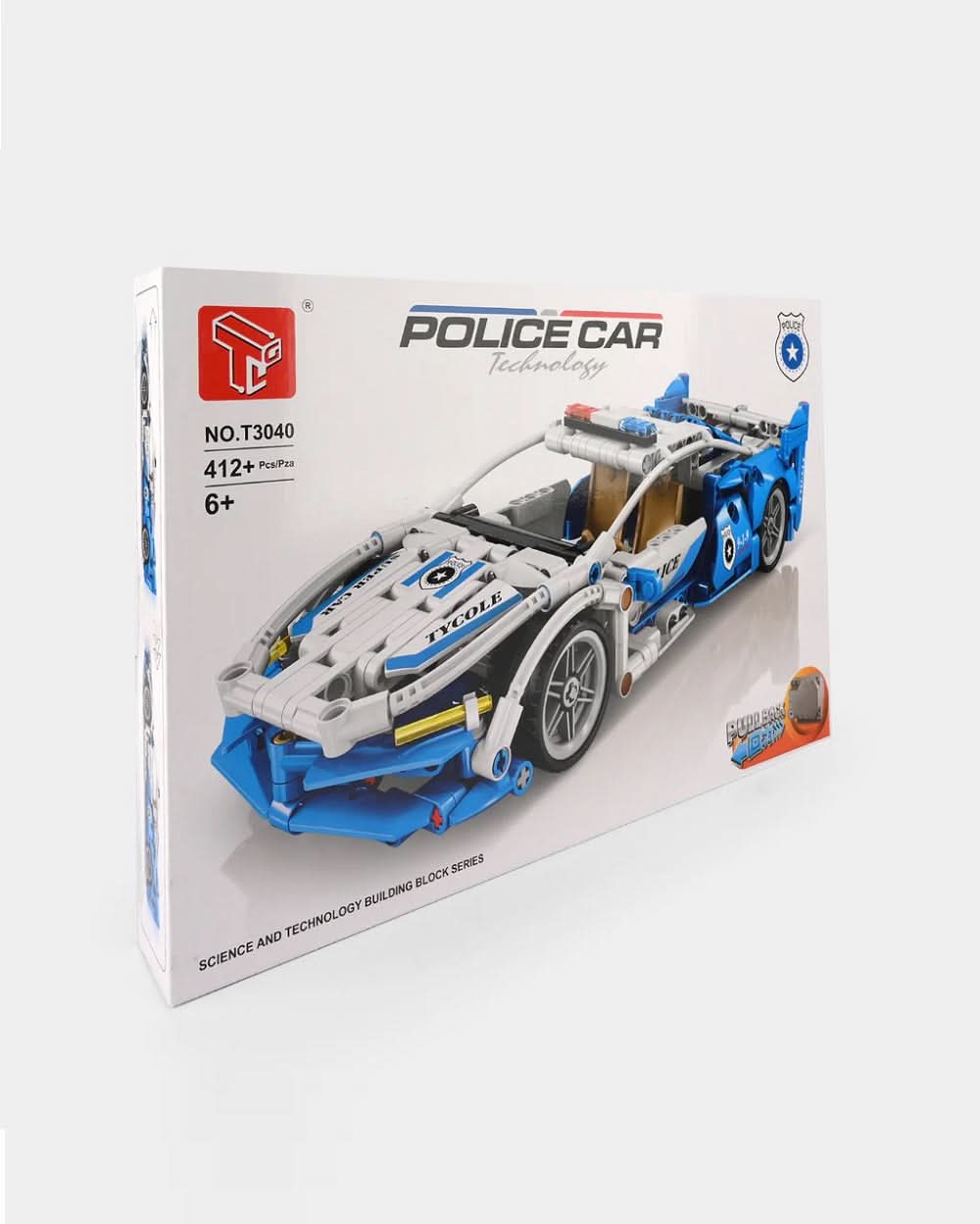 Lamborghini Police Car Building Block 412+ Pcs, Die-cast Model Car, Chase Value, Chase Value