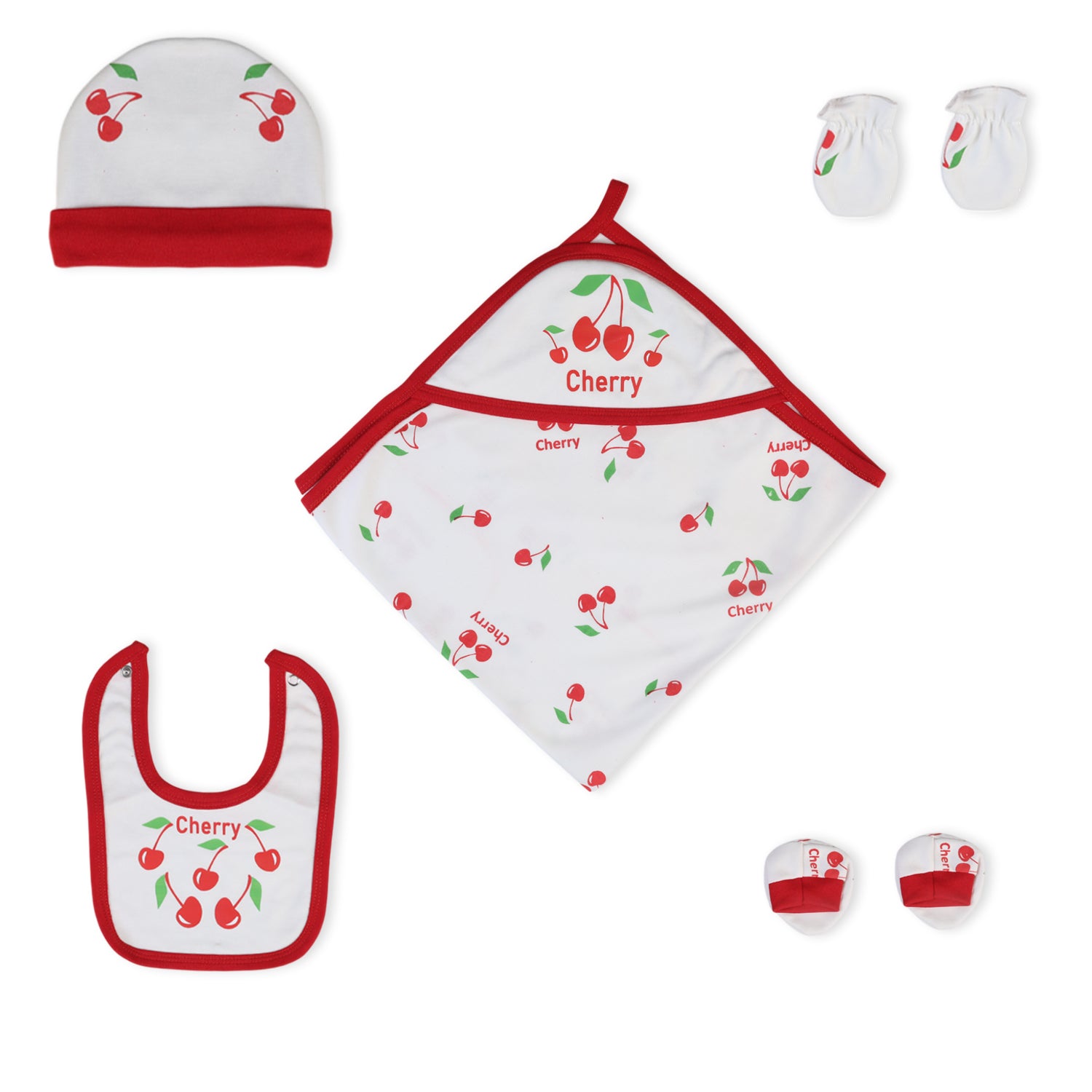 Newborn Gift Cherry Set Pack Of 10, Kids Gift Set, Chase Value, Chase Value