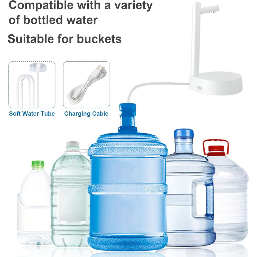Rechargeable Smart Table Water Dispenser - White, Tiffin Boxes & Bottles, Chase Value, Chase Value