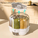 Rotatable Food Storage Container- 6 Grid Classified, Storage Boxes, Chase Value, Chase Value