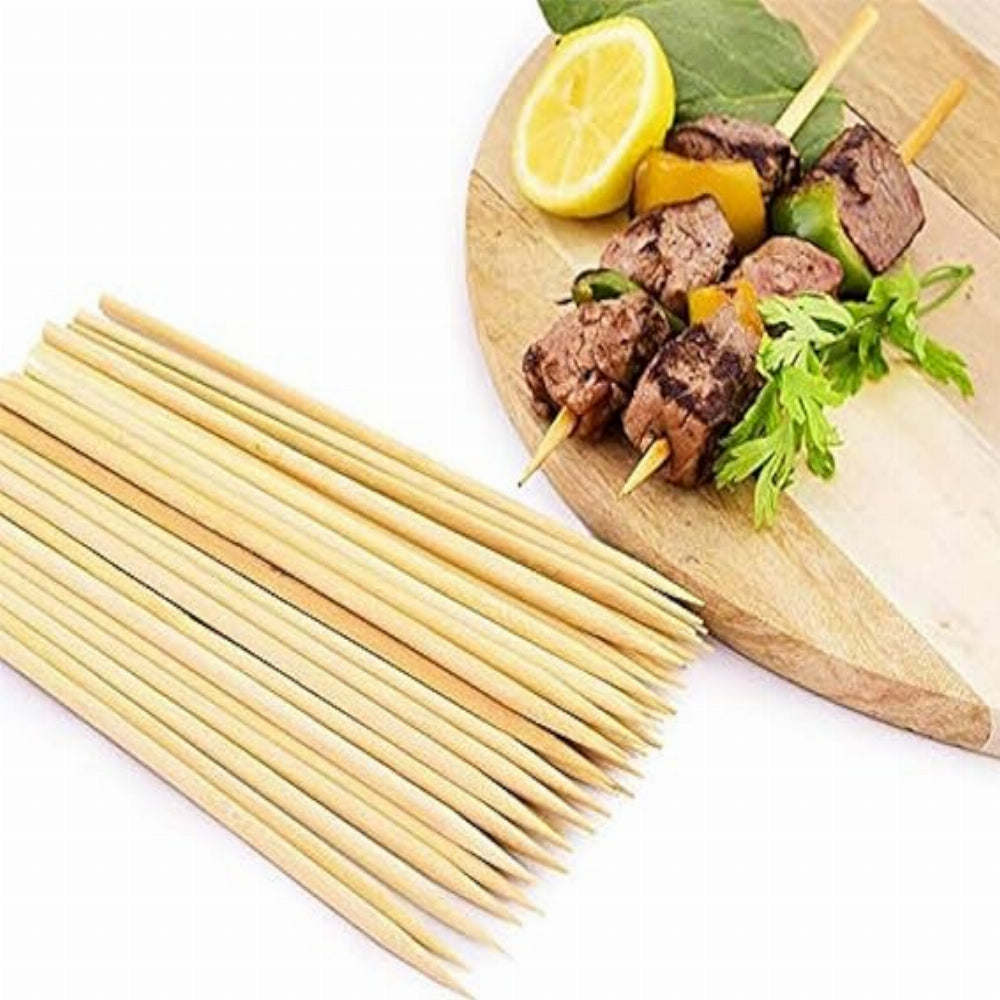 B.B.Q Wood Stick 8" - Brown, BBQ & Grilling, Chase Value, Chase Value