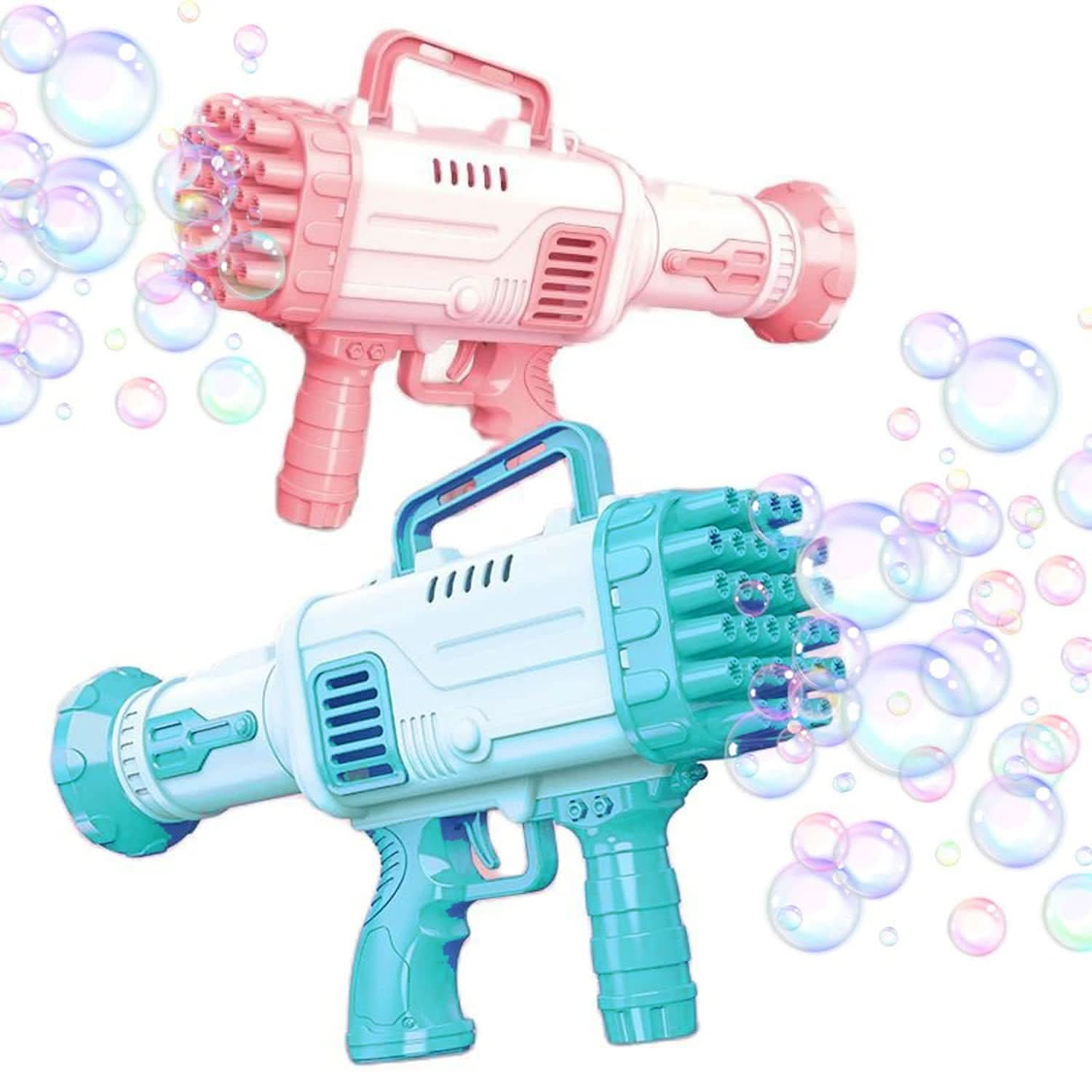 Battery Operated Bubble Gun 32-Hole, Weapon Toys, Chase Value, Chase Value