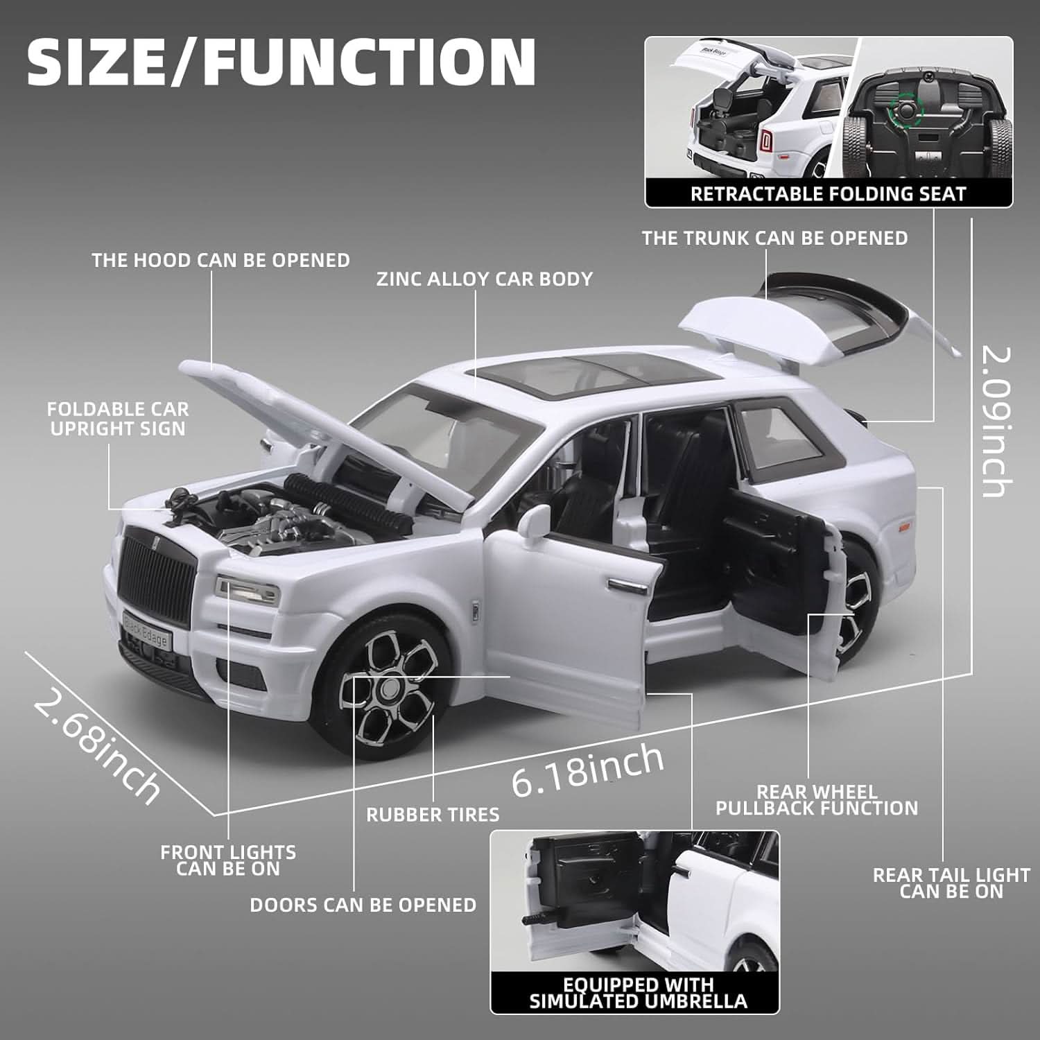 Die-Cast Car Rolls Royce, Die-cast Model Car, Chase Value, Chase Value