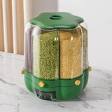 Rotatable Food Storage Container- 6 Grid Classified, Storage Boxes, Chase Value, Chase Value