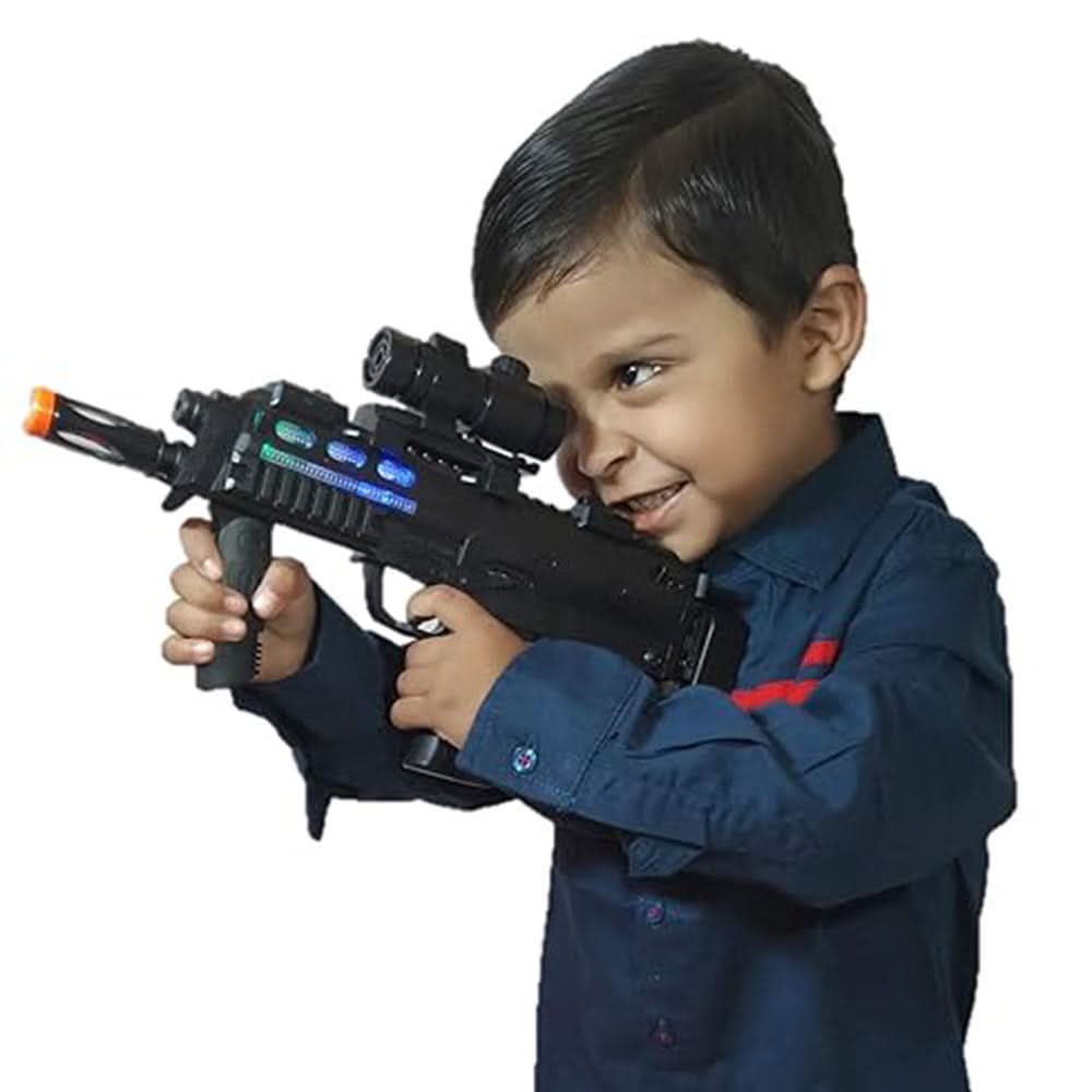 Pubg Army Style Assault Rifle Musical Gun, Weapon Toys, Chase Value, Chase Value