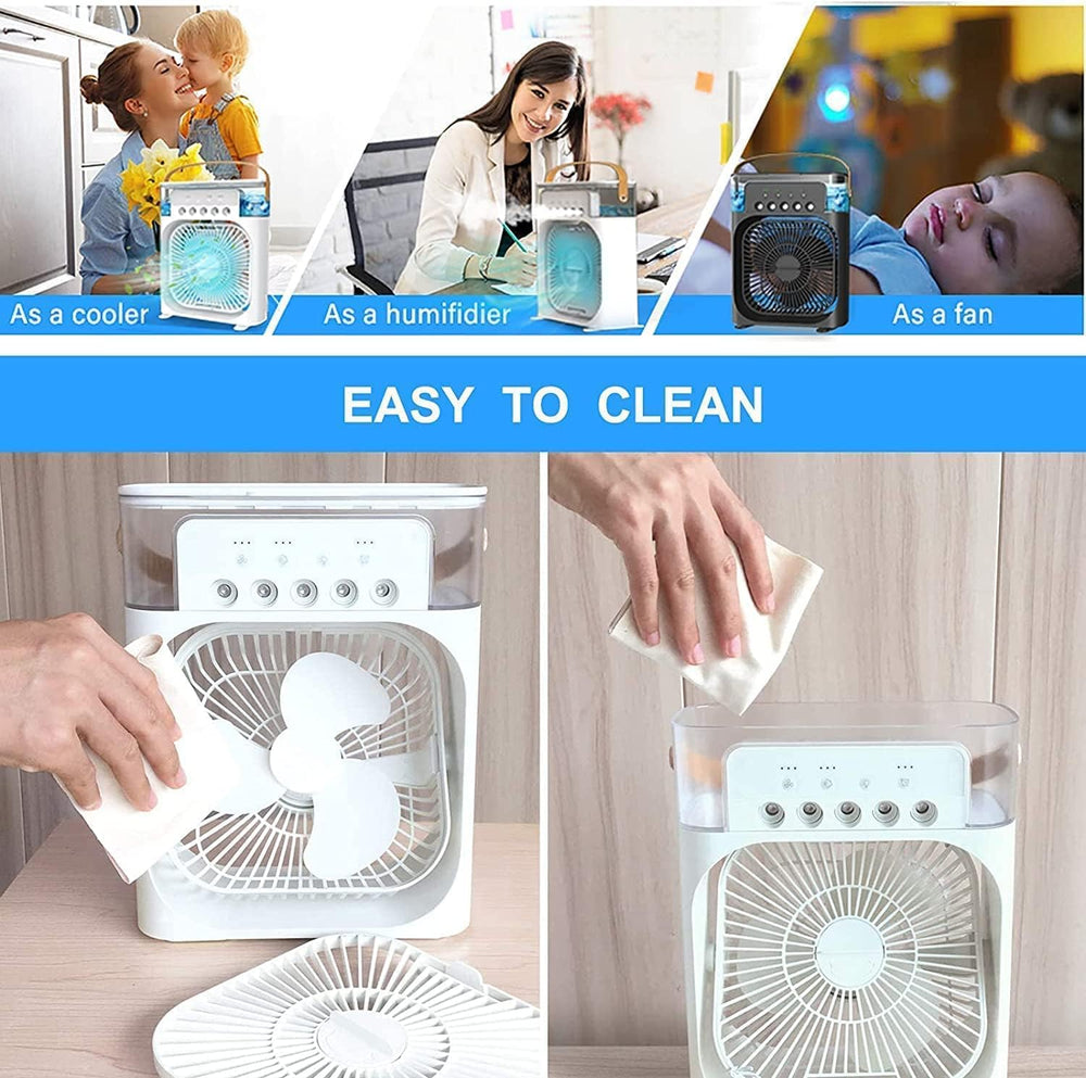 Air Conditioner Portable - Cooling Fan, Rechargeable Fan, Chase Value, Chase Value